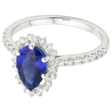 Afbeelding in Gallery-weergave laden, echte round diamant 5karaat ring close-up detail
