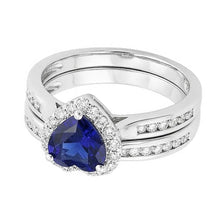 Afbeelding in Gallery-weergave laden, echte heart diamant 3.50karaat ring bovenaanzicht
