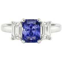 Afbeelding in Gallery-weergave laden, echte diamant 1.50karaat ring close-up detail
