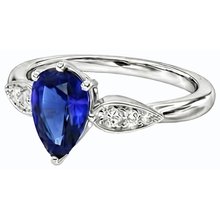 Afbeelding in Gallery-weergave laden, echte round diamant 2karaat ring close-up detail
