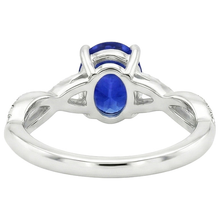 Afbeelding in Gallery-weergave laden, echte round diamant 5karaat ring close-up detail
