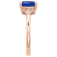 Afbeelding in Gallery-weergave laden, echte round diamant 2.50karaat ring op wit
