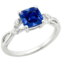 Afbeelding in Gallery-weergave laden, echte marquise diamant 2.75karaat ring zijaanzicht

