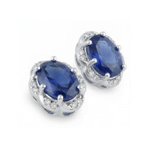 Afbeelding in Gallery-weergave laden, echte round diamant 4.50karaat oorbel zijaanzicht

