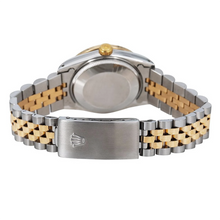 Afbeelding in Gallery-weergave laden, Natuurlijke Dames Rolex Datejust Horloge Diamanten Witte Wijzerplaat Lunette
