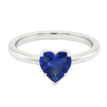 Afbeelding in Gallery-weergave laden, echte heart diamant 2karaat ring profielweergave

