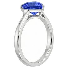 Afbeelding in Gallery-weergave laden, echte heart diamant 2karaat ring bovenaanzicht
