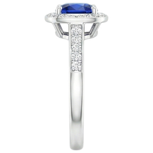 Afbeelding in Gallery-weergave laden, echte round diamant 3karaat ring op wit
