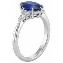 Afbeelding in Gallery-weergave laden, echte marquise diamant 5karaat ring met diamantaccenten
