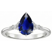 Afbeelding in Gallery-weergave laden, echte marquise diamant 5karaat ring close-up detail
