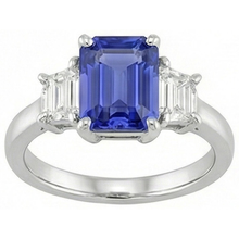 Afbeelding in Gallery-weergave laden, echte diamant 2.50karaat ring close-up detail

