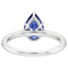 Afbeelding in Gallery-weergave laden, Dames edelsteen ring blauwe saffier en Natuurlijke echte diamanten ( niet in een laboratorium gekweekt ) gouden sieraden 5,25 karaat
