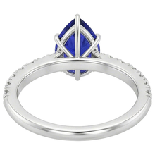 Afbeelding in Gallery-weergave laden, Natuurlijke Saffier Ring 5.50ct - Witgoud 14K
