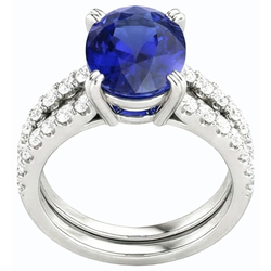 Echte Diamant Ring 4.50 Karaat