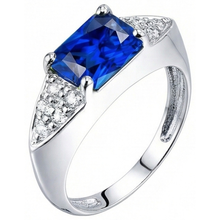 Afbeelding in Gallery-weergave laden, echte round diamant 3.50karaat ring close-up detail

