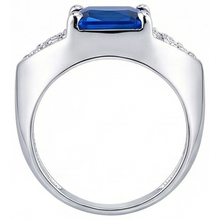 Afbeelding in Gallery-weergave laden, echte round diamant 3.50karaat ring profielweergave
