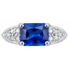 Afbeelding in Gallery-weergave laden, echte round diamant 3.50karaat ring zijaanzicht
