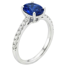 Afbeelding in Gallery-weergave laden, echte round diamant 5.25karaat ring bovenaanzicht
