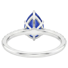 Afbeelding in Gallery-weergave laden, echte round diamant 5karaat ring zijaanzicht
