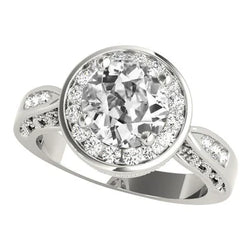 Natuurlijke Diamanten Ring 5.50ct - Witgoud 14K
