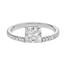 Natuurlijke Diamanten Ring 3.25ct - Witgoud 14K