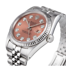 Afbeelding in Gallery-weergave laden, Dames Rolex-horloge Datumjust roestvrij staal jubileum
