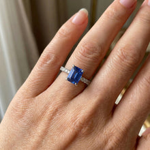 Afbeelding in Gallery-weergave laden, echte round diamant 3.50karaat ring op wit
