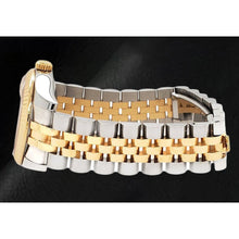Afbeelding in Gallery-weergave laden, Date-just 31mm Champagne Diamond Rolex-horloge
