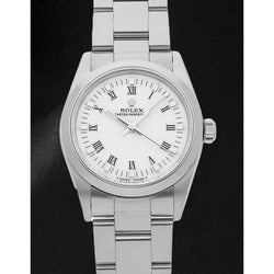 Date-just 31mm Rolex Wit Romeins Dameshorloge