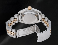 Afbeelding in Gallery-weergave laden, Datejust 26mm Rolex 6917 Turkoois Diamanten Wijzerplaat Tweekleurig Horloge
