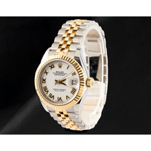 Afbeelding in Gallery-weergave laden, Datejust 279173 Rolex Tweekleurig Dameshorloge met Witte Romeinse Wijzerplaat
