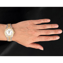 Afbeelding in Gallery-weergave laden, Datejust 279173 Rolex Tweekleurig Dameshorloge met Witte Romeinse Wijzerplaat
