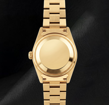 Afbeelding in Gallery-weergave laden, Rolex Datejust 26mm 69178 Zwarte Diamanten Wijzerplaat Geelgoud Horloge 18K
