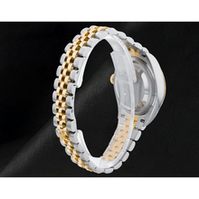 Afbeelding in Gallery-weergave laden, Datejust Rolex 28 mm Dames Gekartelde Lunette Roestvrij Staal En Gouden Horloge 279173
