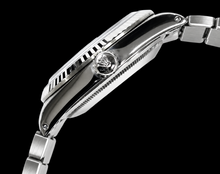 Afbeelding in Gallery-weergave laden, Datejust Rolex 36mm Grijze Wijzerplaat met Streepindexen Roestvrij Staal Horloge Oyster-armband
