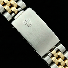 Afbeelding in Gallery-weergave laden, Datejust champagne con quadrante a bastone Orologio Rolex da donna in acciaio inossidabile e lunetta
