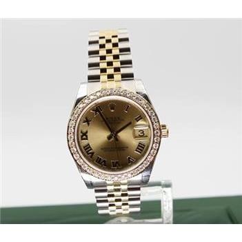Datumjust 31 mm horloge aangepaste Rolex