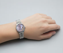 Afbeelding in Gallery-weergave laden, Datumjust Rolex-horloge Jubileumarmband Diamanten wijzerplaat roestvrij staal P5
