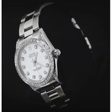 Afbeelding in Gallery-weergave laden, oesterarmband van roestvrij staal diamanten Rolex

