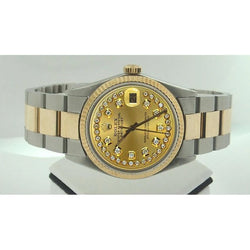 Datumjust Rolex Oester diamanten wijzerplaat Luxe horloge Roestvrij stalen horloge SNELLE INSTELLING