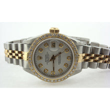 Afbeelding in Gallery-weergave laden, witte diamanten wijzerplaat Rolex
