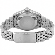 Afbeelding in Gallery-weergave laden, Datumjust roestvrijstalen jubileum diamanten dame Rolex horloge champagne diamant
