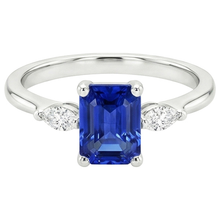 Afbeelding in Gallery-weergave laden, echte diamant 3.50karaat ring op wit
