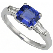 Afbeelding in Gallery-weergave laden, echte diamant 1.50karaat ring close-up detail
