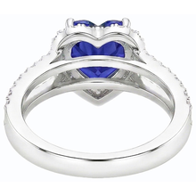 Afbeelding in Gallery-weergave laden, echte round diamant 3.50karaat ring op wit
