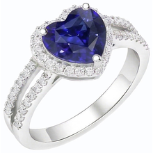 Afbeelding in Gallery-weergave laden, echte round diamant 3.50karaat ring bovenaanzicht
