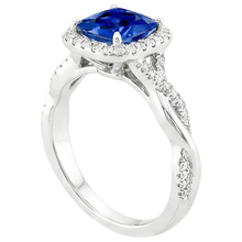 Afbeelding in Gallery-weergave laden, echte round diamant 3.25karaat ring bovenaanzicht
