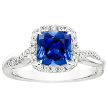 Afbeelding in Gallery-weergave laden, echte round diamant 3.25karaat ring profielweergave
