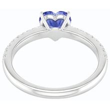 Afbeelding in Gallery-weergave laden, echte round diamant 3karaat ring profielweergave

