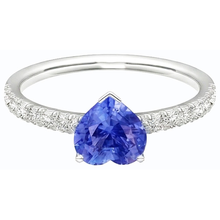 Afbeelding in Gallery-weergave laden, echte round diamant 3karaat ring bovenaanzicht
